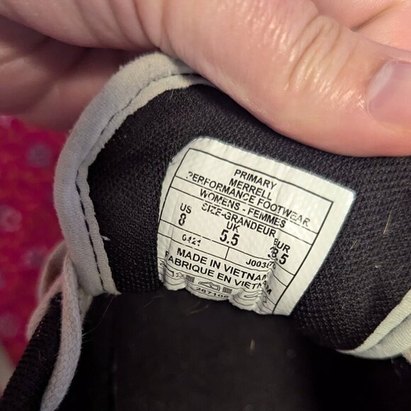 Merrell Alpine Sneaker Suede Retro Rainbow Multicolor Shoe J003570 Women Size 8 - Picture 10 of 11